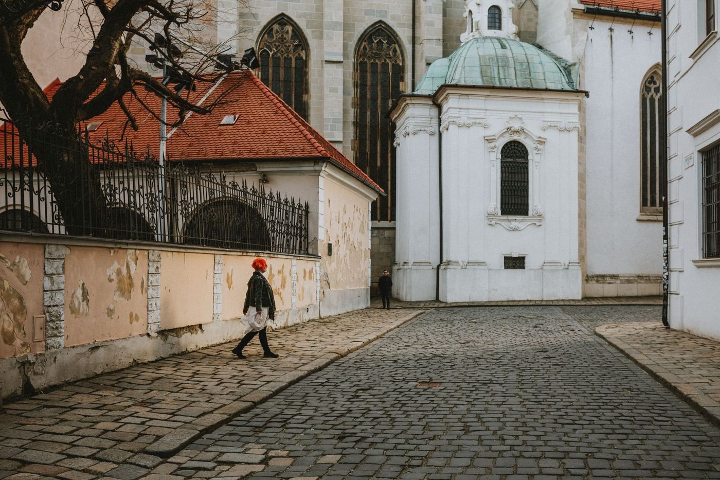 Historické centrum Bratislavy, blízko Panskej ulice